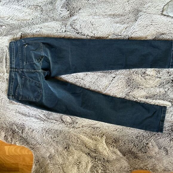 Beija a Flor stretch Kelly pod cotton pull on leggings jeans back pockets 28 - Picture 4 of 10